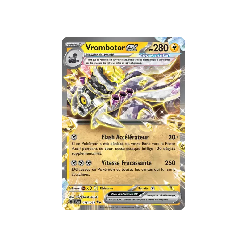 Vrombotor Téracristal EX SFA - 015/064