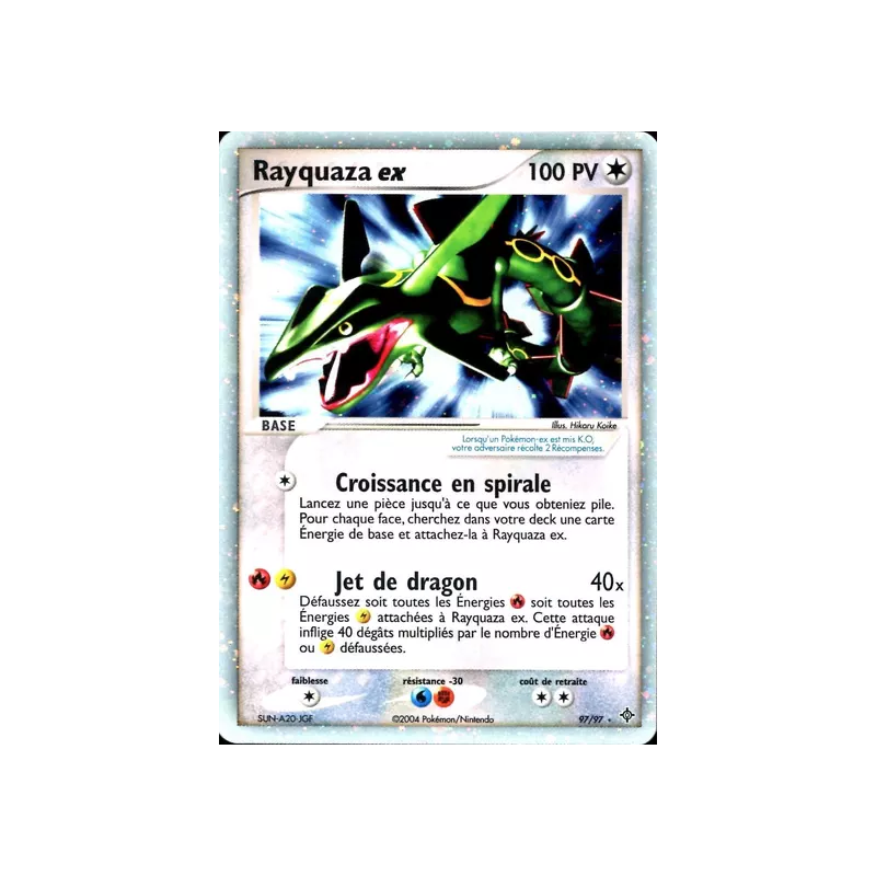 Rayquaza ex DR - 97/97