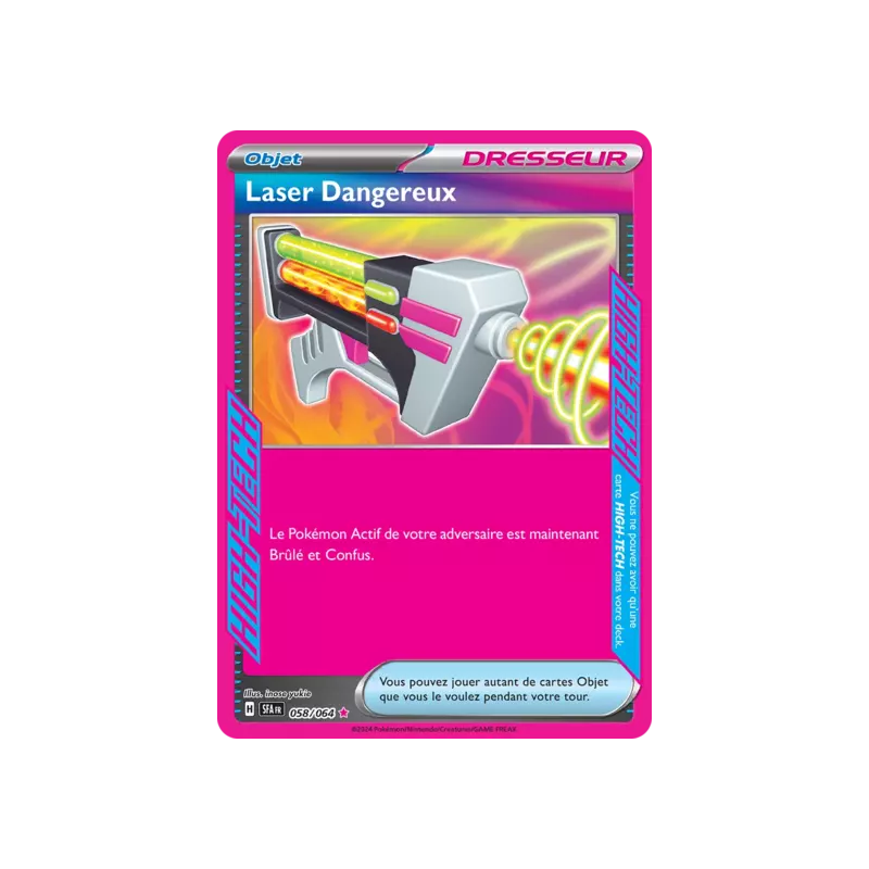 Laser Dangereux SFA - 058/064