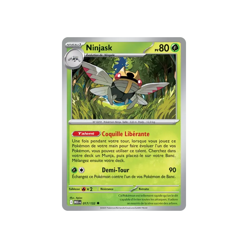 Ninjask MEG - 017/132