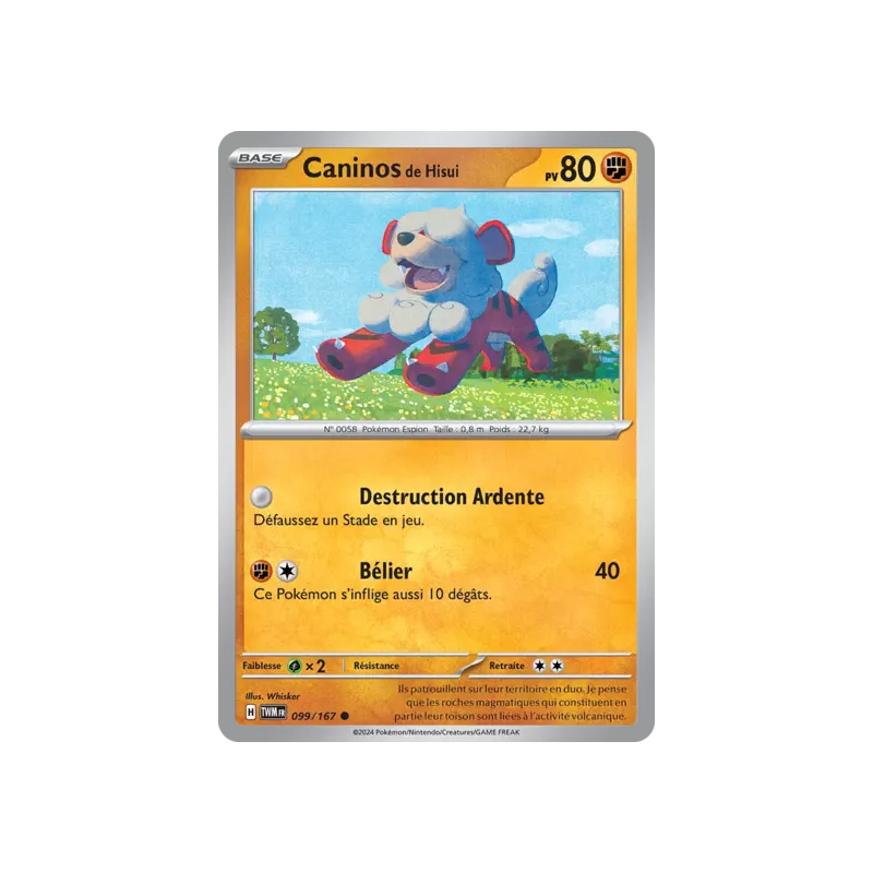 Caninos de Hisui TWM - 099/167
