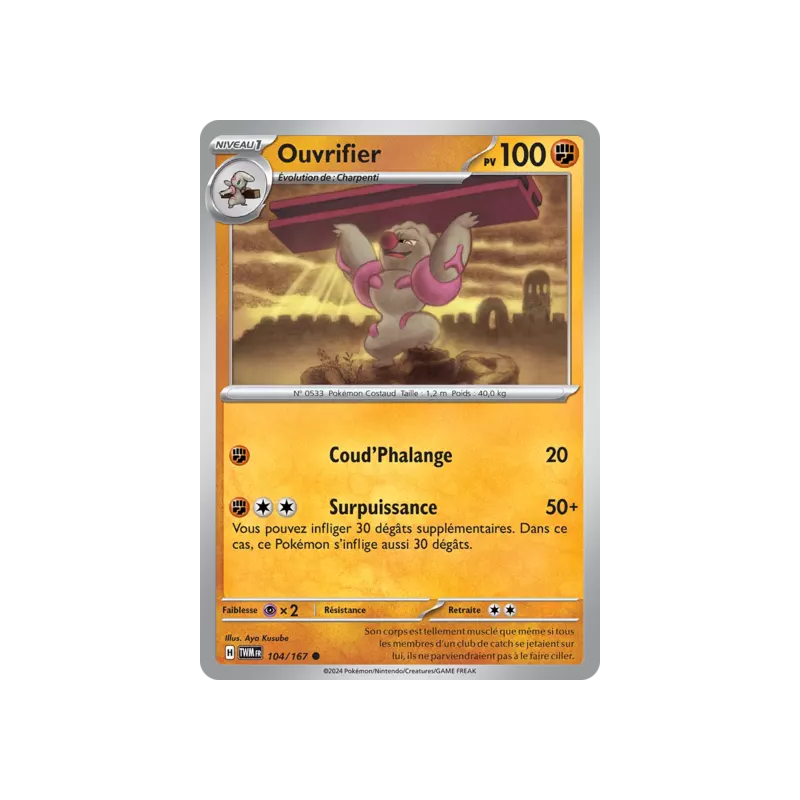Ouvrifier TWM - 104/167
