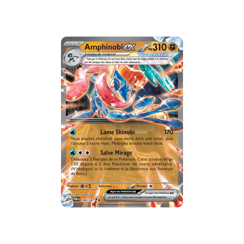 Amphinobi Téracristal EX TWM - 106/167