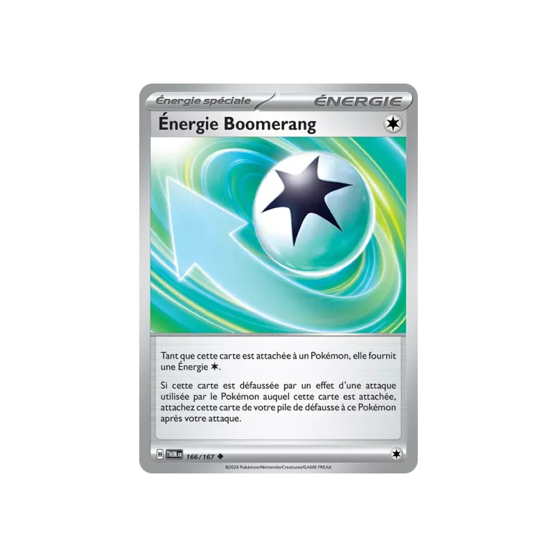 Énergie Boomerang TWM - 166/167