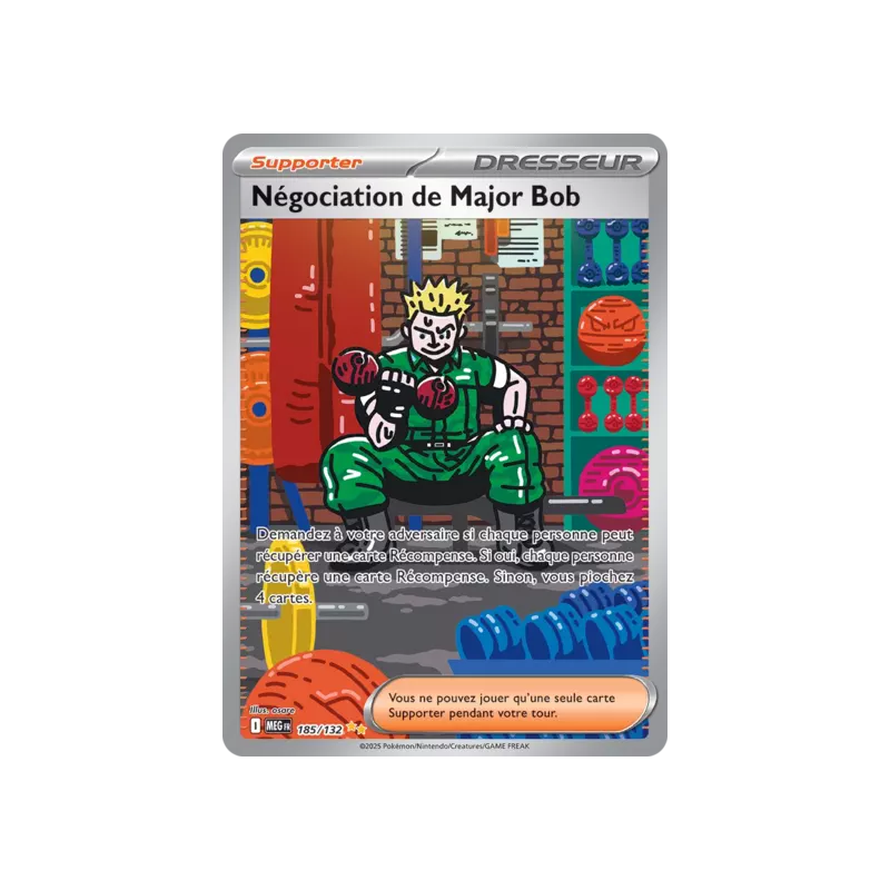 Négociation de Major Bob MEG - 185/132