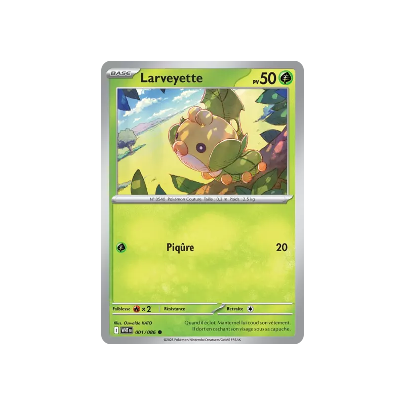Larveyette WHT - 001/086