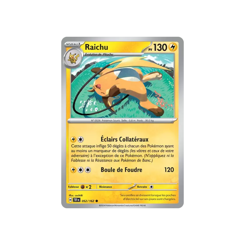 Raichu TEF - 052/162