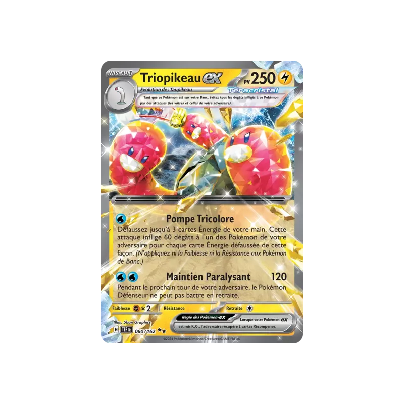 Triopikeau Téracristal EX TEF - 060/162