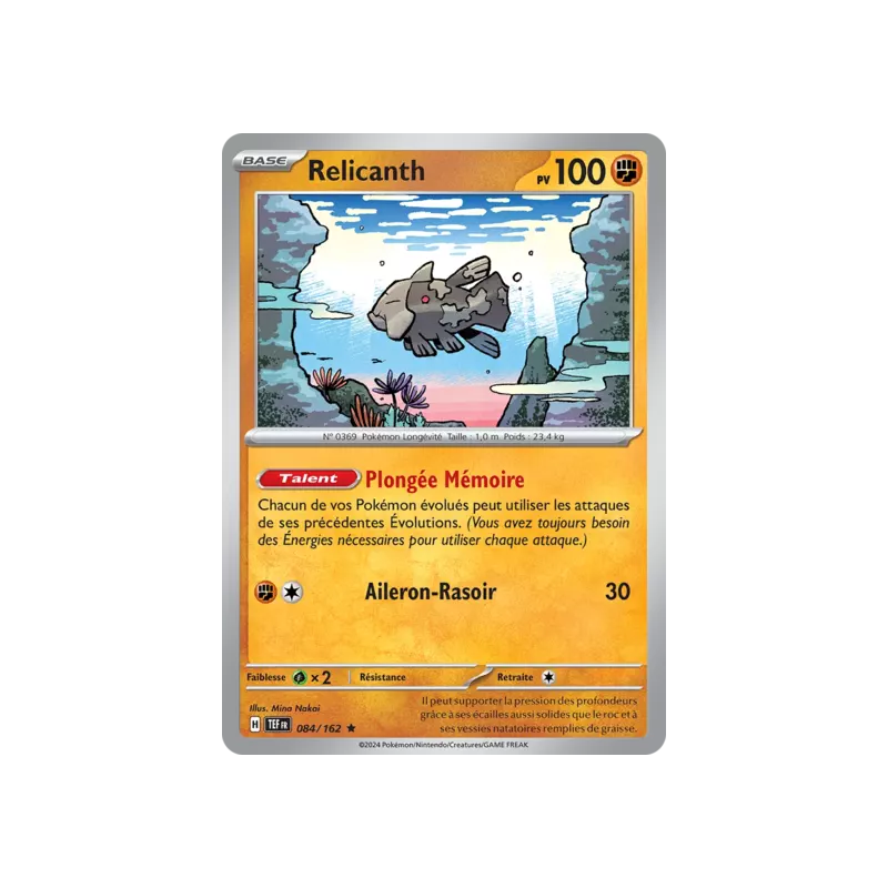 Relicanth TEF - 084/162