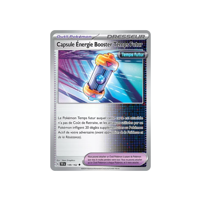 Capsule Énergie Booster Temps Futur TEF - 149/162