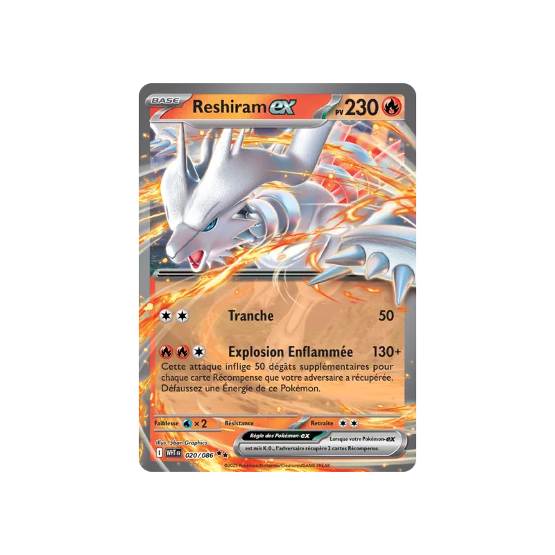 Reshiram WHT - 020/086