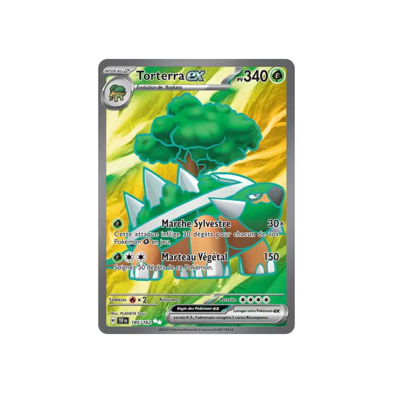 Torterra EX TEF - 185/162