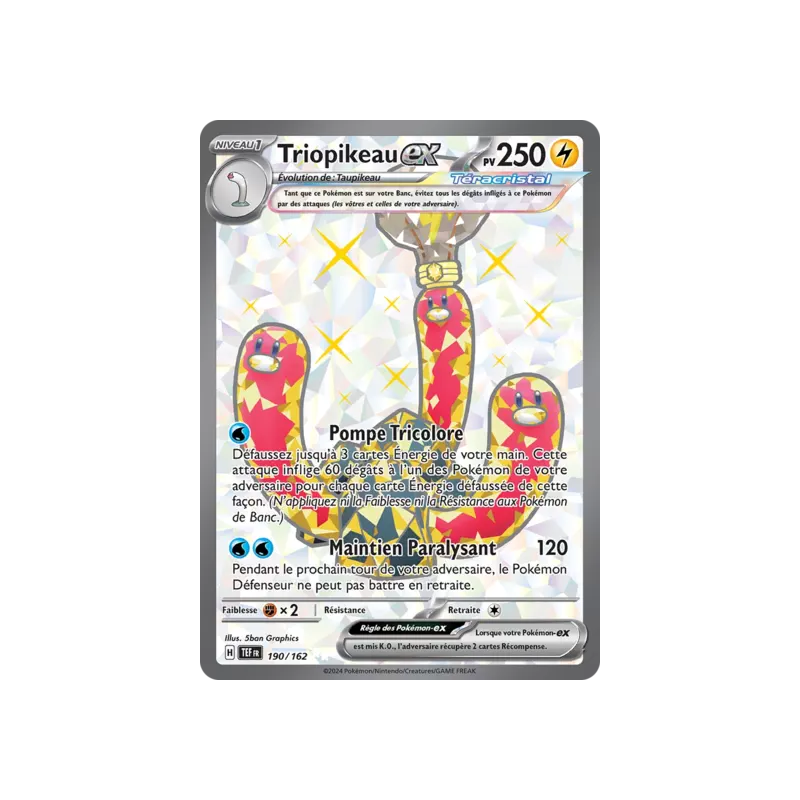 Triopikeau Téracristal EX TEF - 190/162