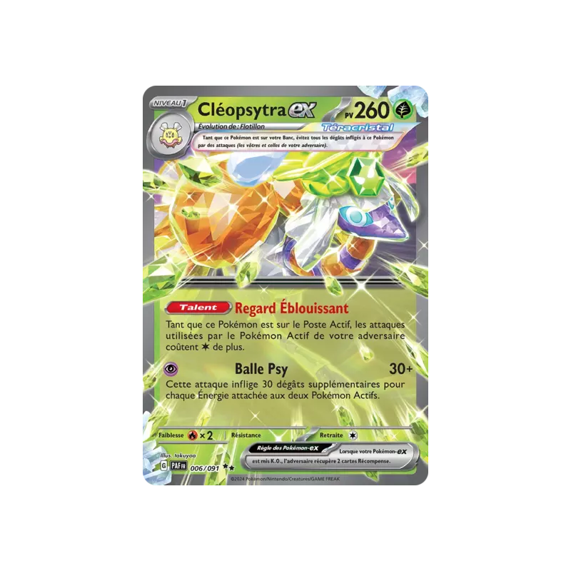 Cléopsytra Téracristal EX PAF - 006/091