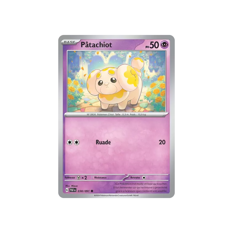 Pâtachiot PAF - 038/091