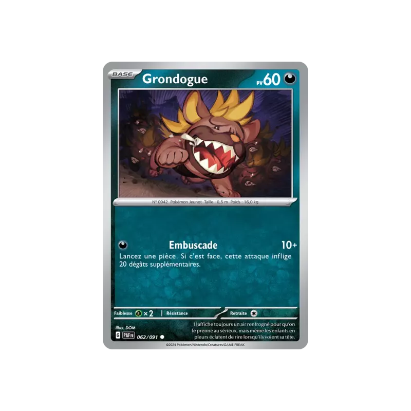 Grondogue PAF - 062/091