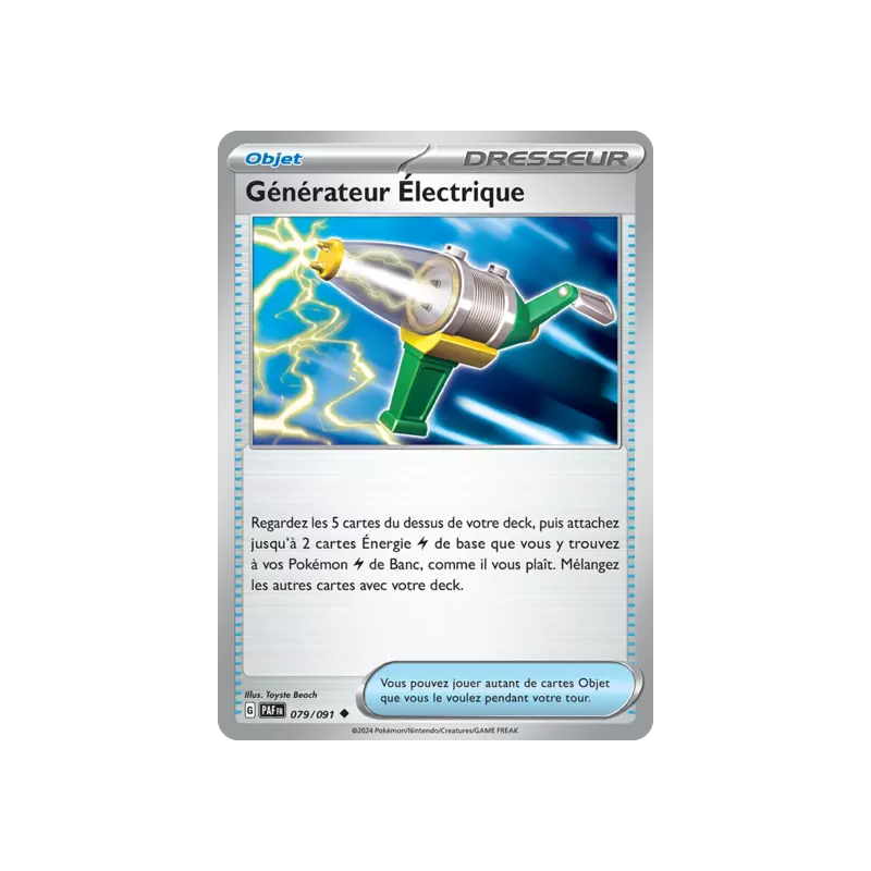 Générateur Électrique PAF - 079/091