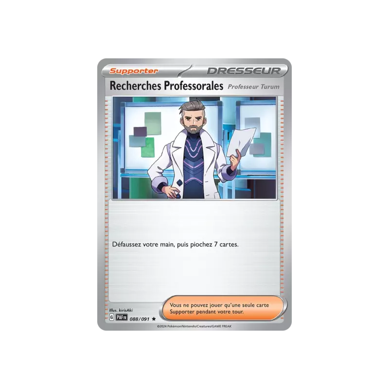 Recherches Professorales PAF - 088/091