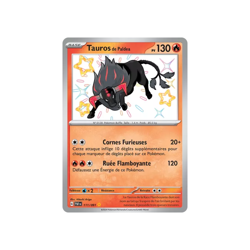 Tauros de Paldea PAF - 111/091