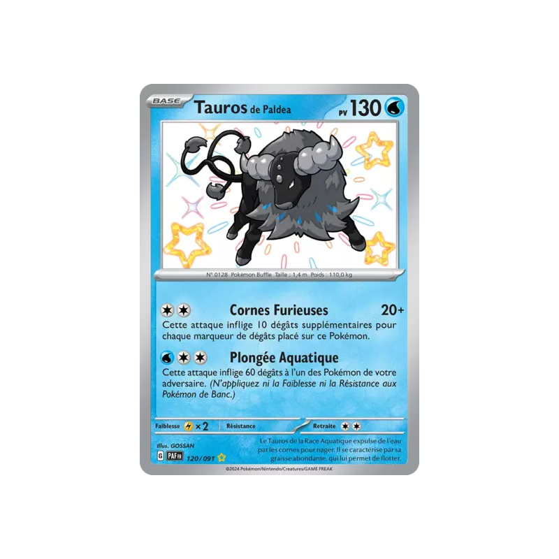 Tauros de Paldea PAF - 120/091