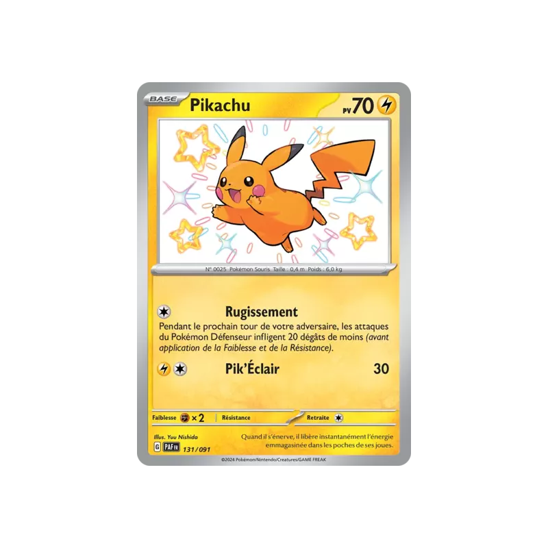 Pikachu PAF - 131/091