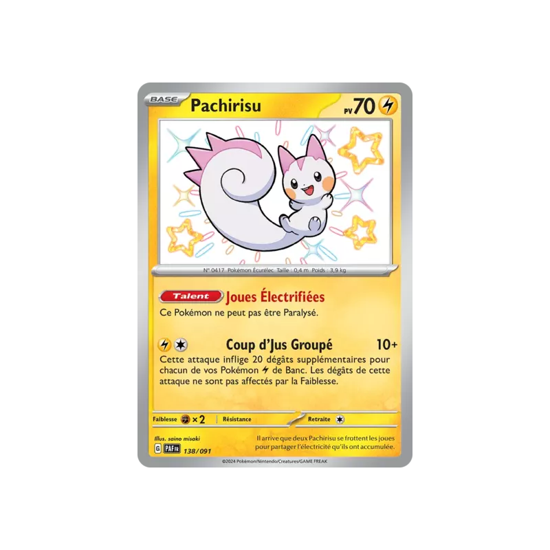 Pachirisu PAF - 138/091