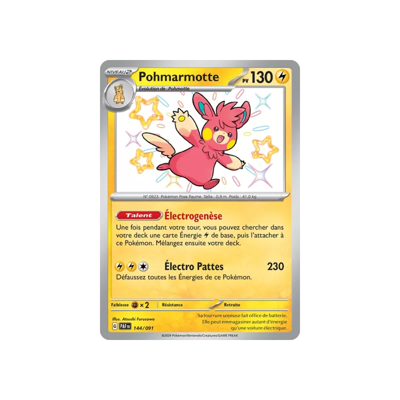 Pohmarmotte PAF - 144/091