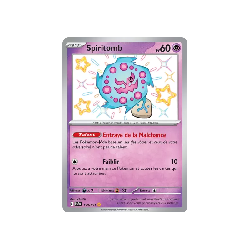 Spiritomb PAF - 158/091