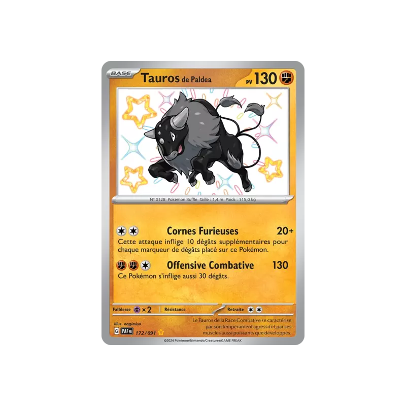 Tauros de Paldea PAF - 172/091