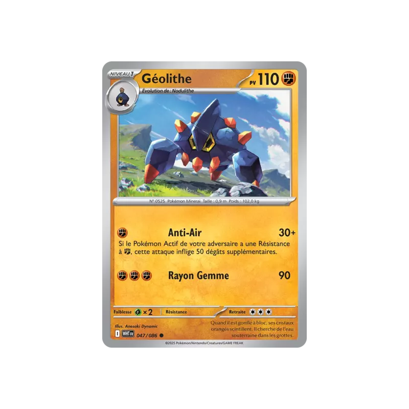 Géolithe WHT - 047/086