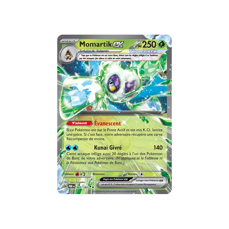 Momartik Téracristal EX PAR - 003/182