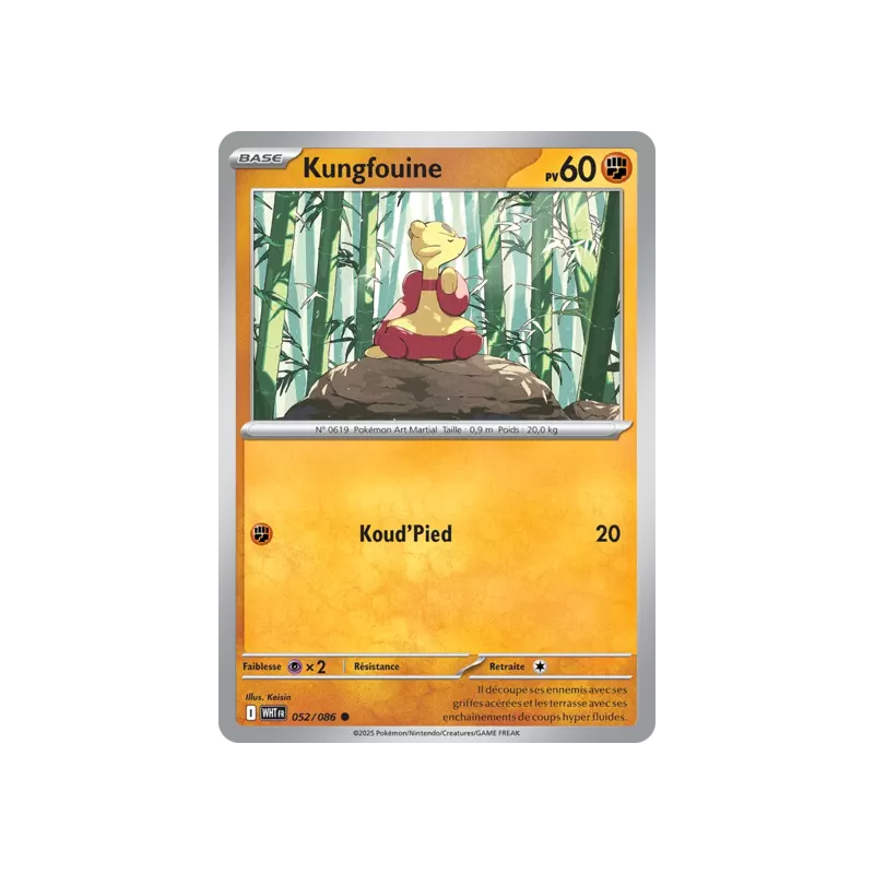 Kungfouine WHT - 052/086