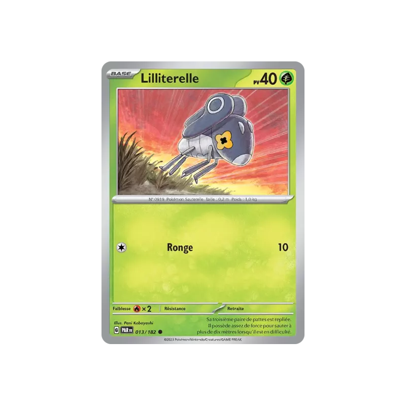 Lilliterelle PAR - 013/182