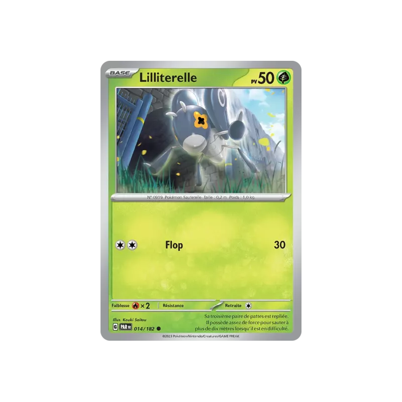 Lilliterelle PAR - 014/182