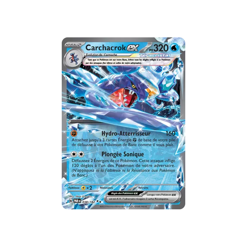 Carchacrok Téracristal EX PAR - 038/182