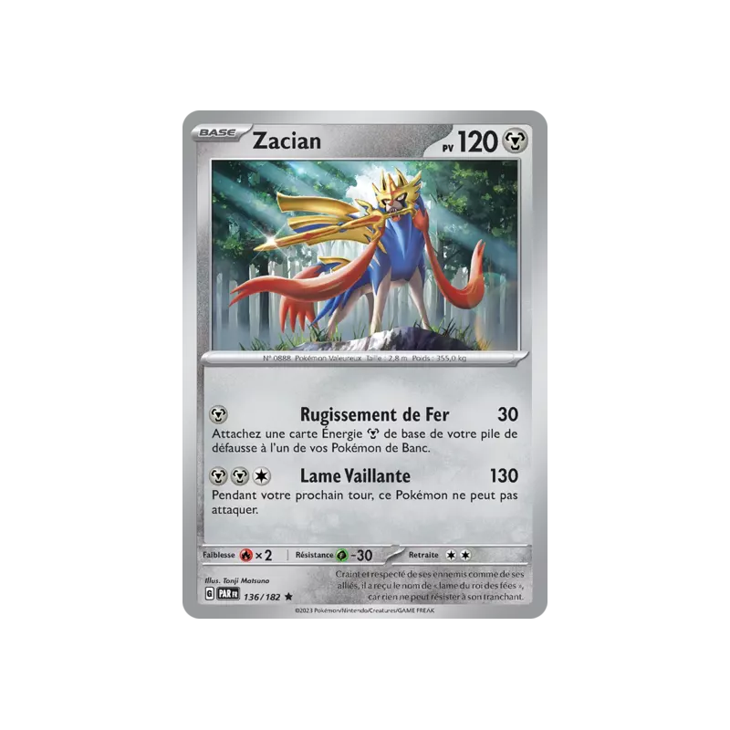 Zacian PAR - 136/182