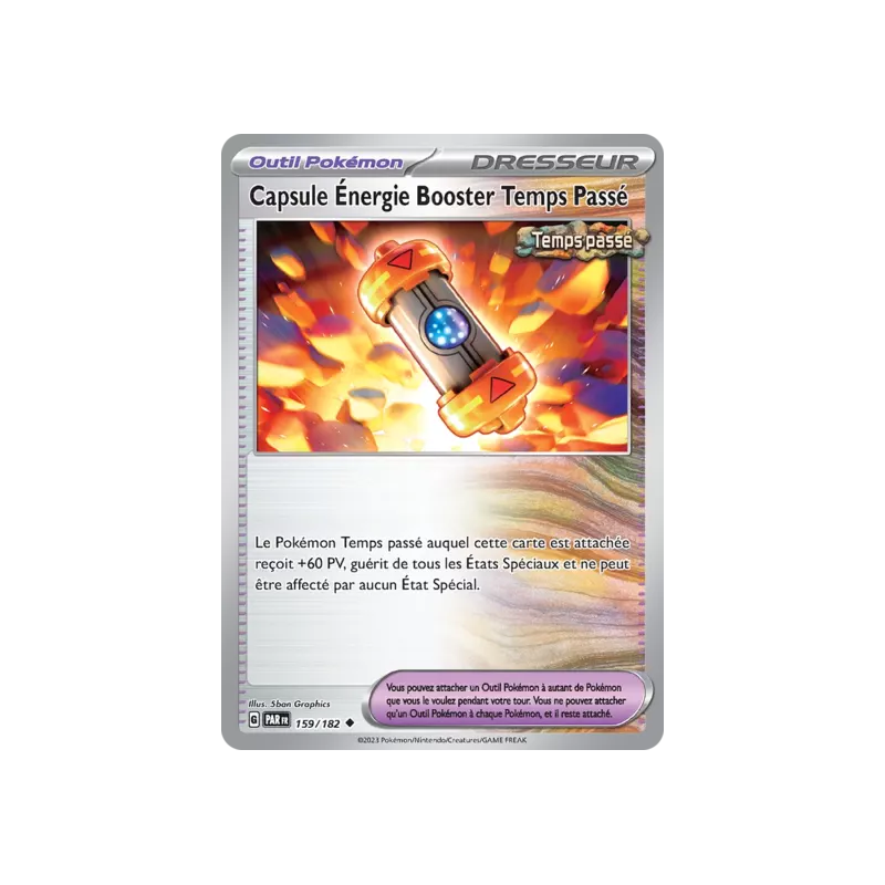 Capsule Énergie Booster Temps Passé PAR - 159/182