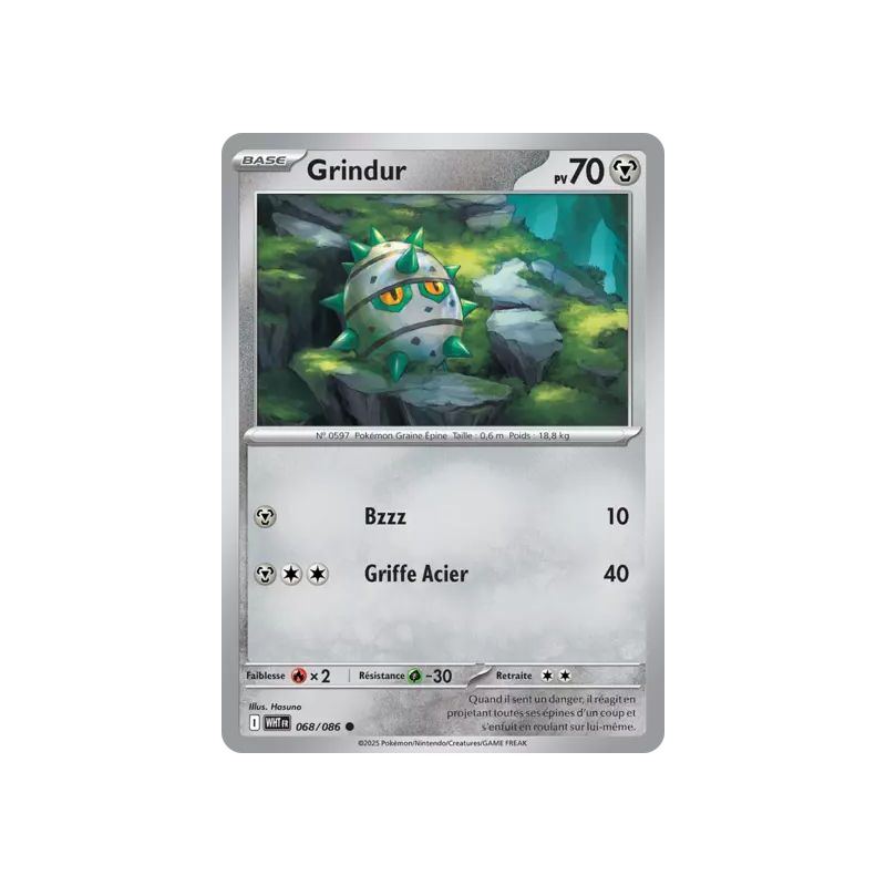 Grindur WHT - 068/086