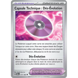 Capsule Technique : Dés-Évolution PAR - 177/182