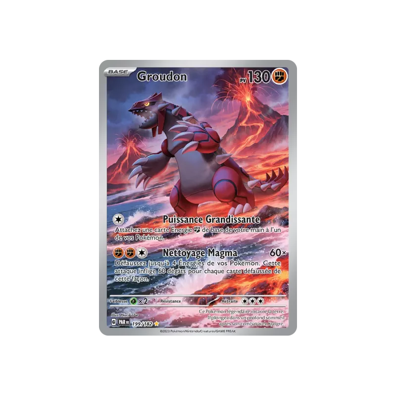 Groudon PAR - 199/182