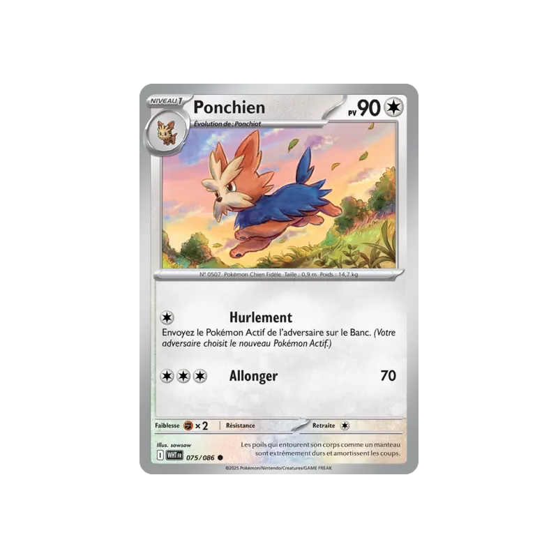 Ponchien WHT - 075/086
