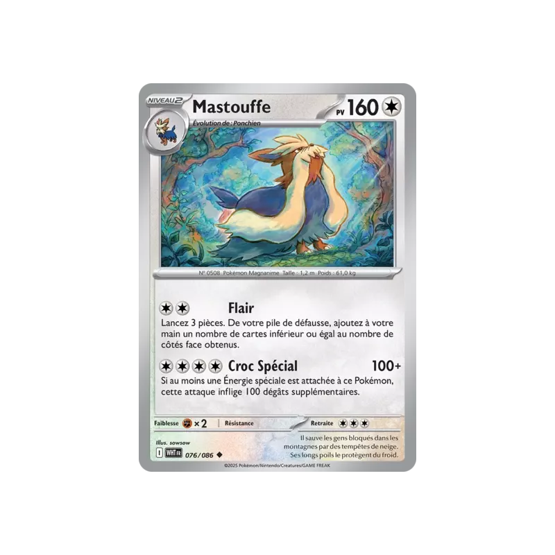 Mastouffe WHT - 076/086