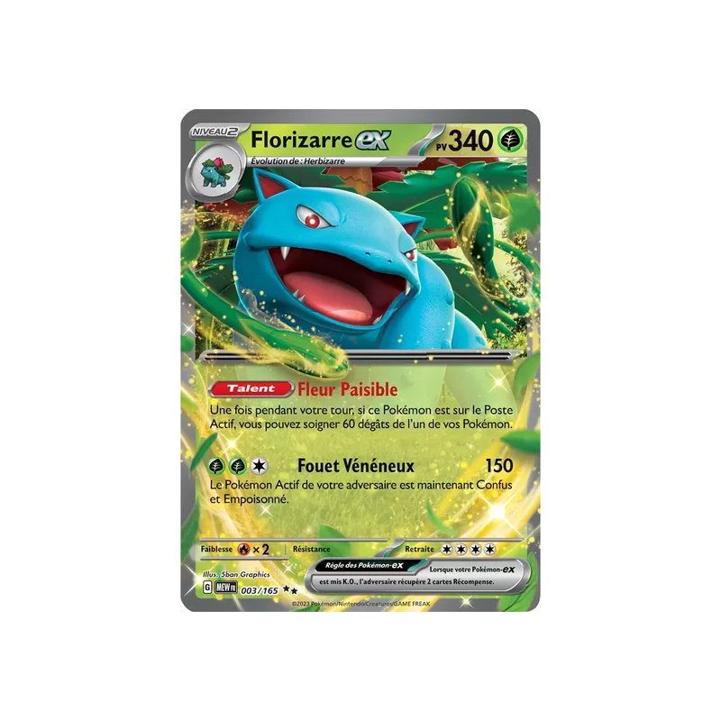 Florizarre EX MEW - 003/165