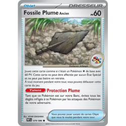 Fossile Plume Ancien WHT - 079/086