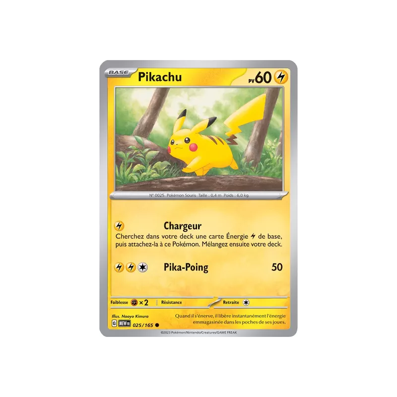Pikachu MEW - 025/165