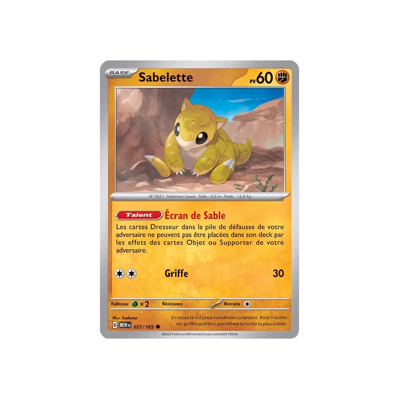 Sabelette MEW - 027/165