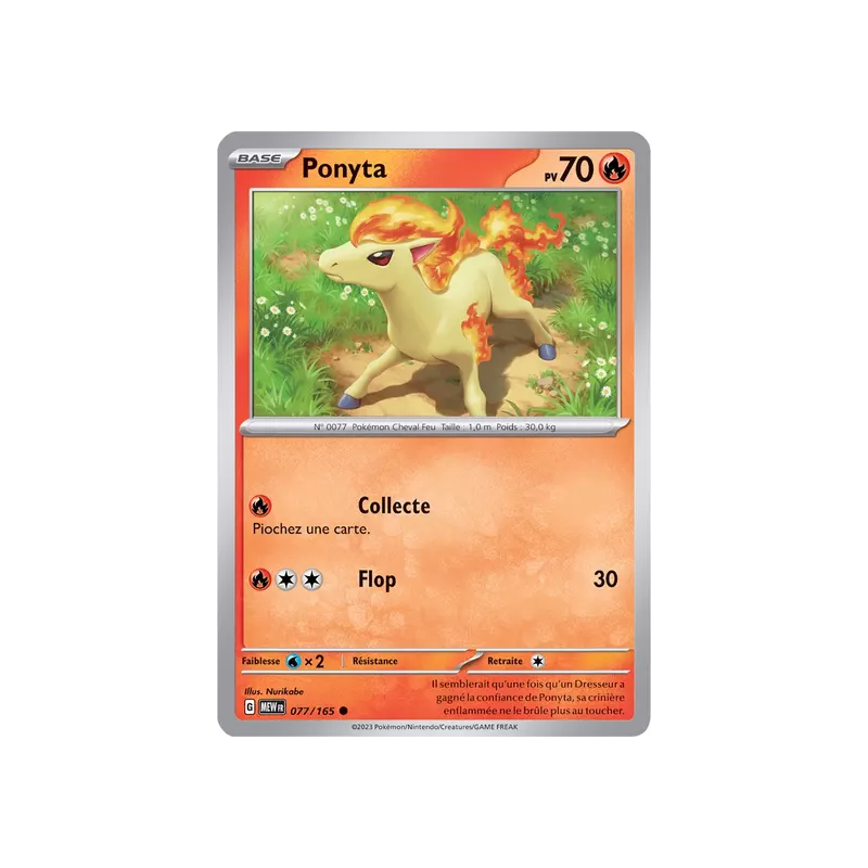 Ponyta MEW - 077/165
