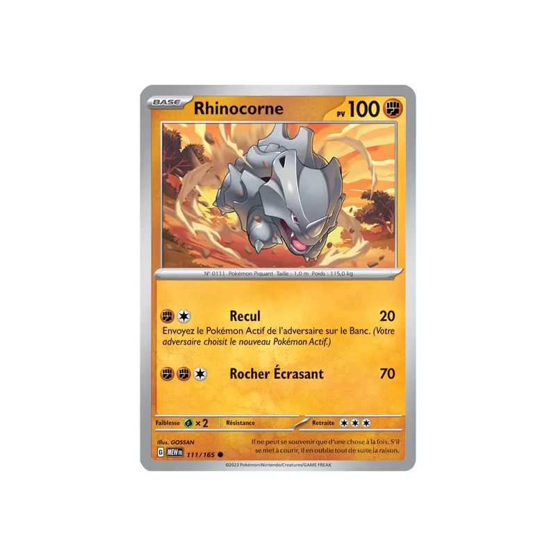 Rhinocorne MEW - 111/165