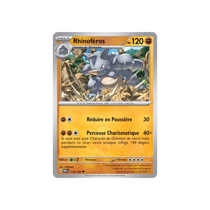 Rhinoféros MEW - 112/165
