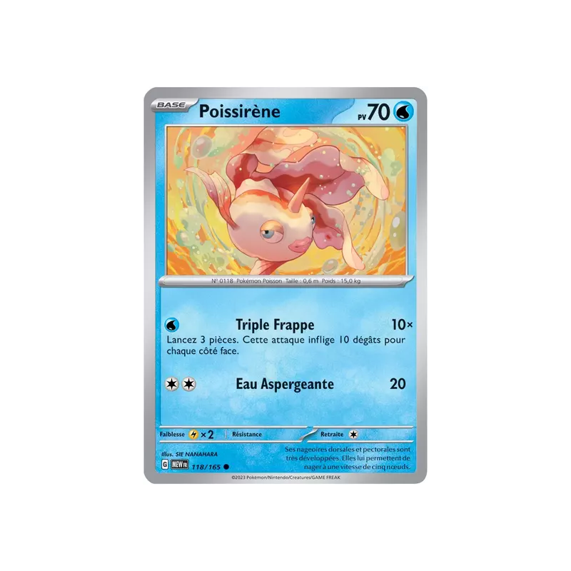 Poissirène MEW - 118/165